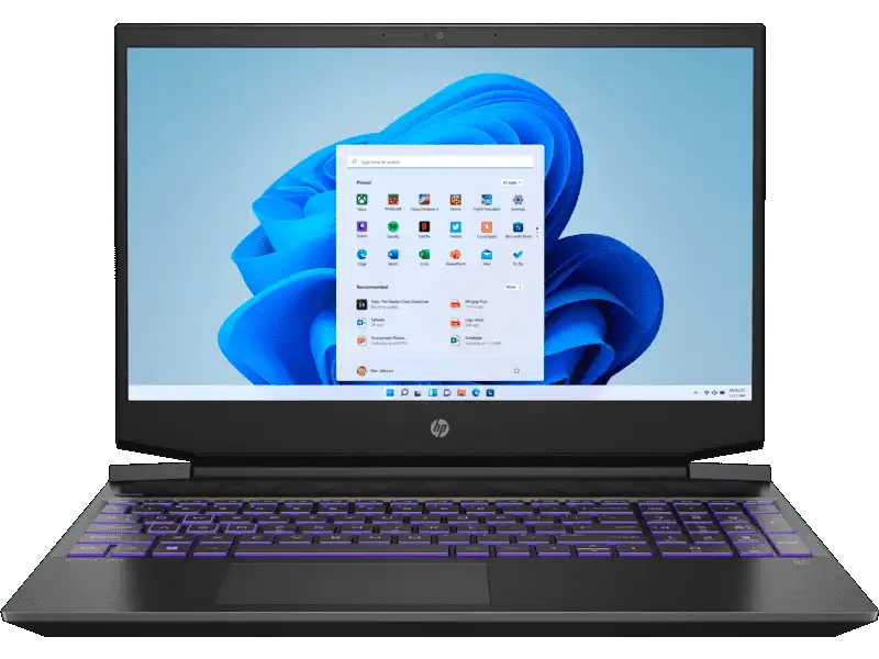 Picture of HP Pavilion Gaming FHD Laptop 15 AMD Ryzen 5 processor|8 GB DDR4|512 GB PCIe NVMe M.2 SSD|NVIDIA GeForce GTX 1650 (4 GB GDDR6 dedicated)|Windows 11 Home|1Year Warranty|ec2150AX